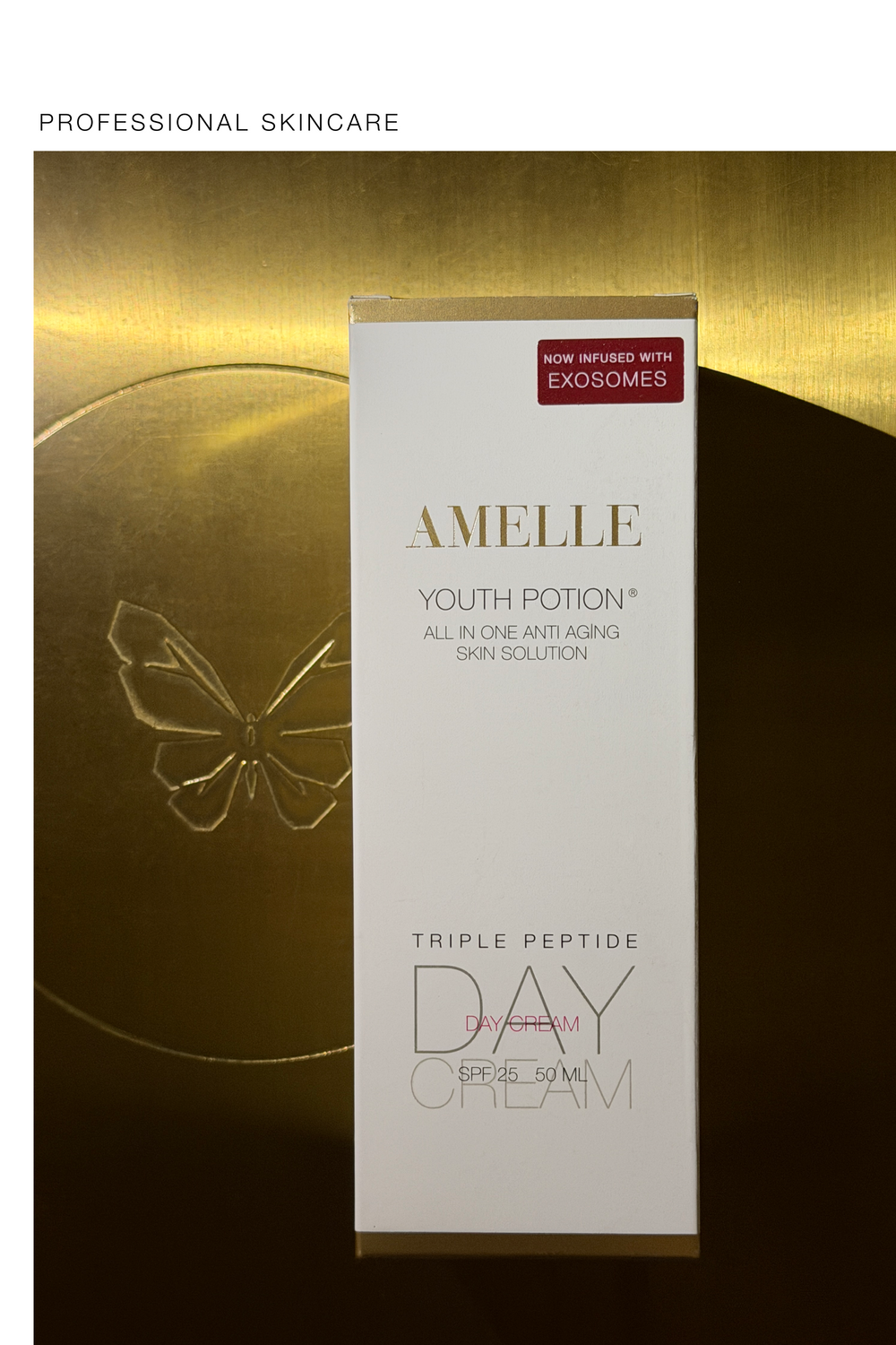 EXOSOMES-POWERED, TRI-PEPTIDE ANTI-AGING CREAM