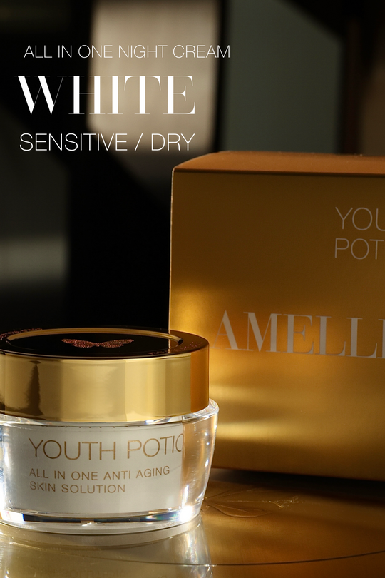 NIGHT CREAM - WHITE [Sensitive ; Dry Skin ]