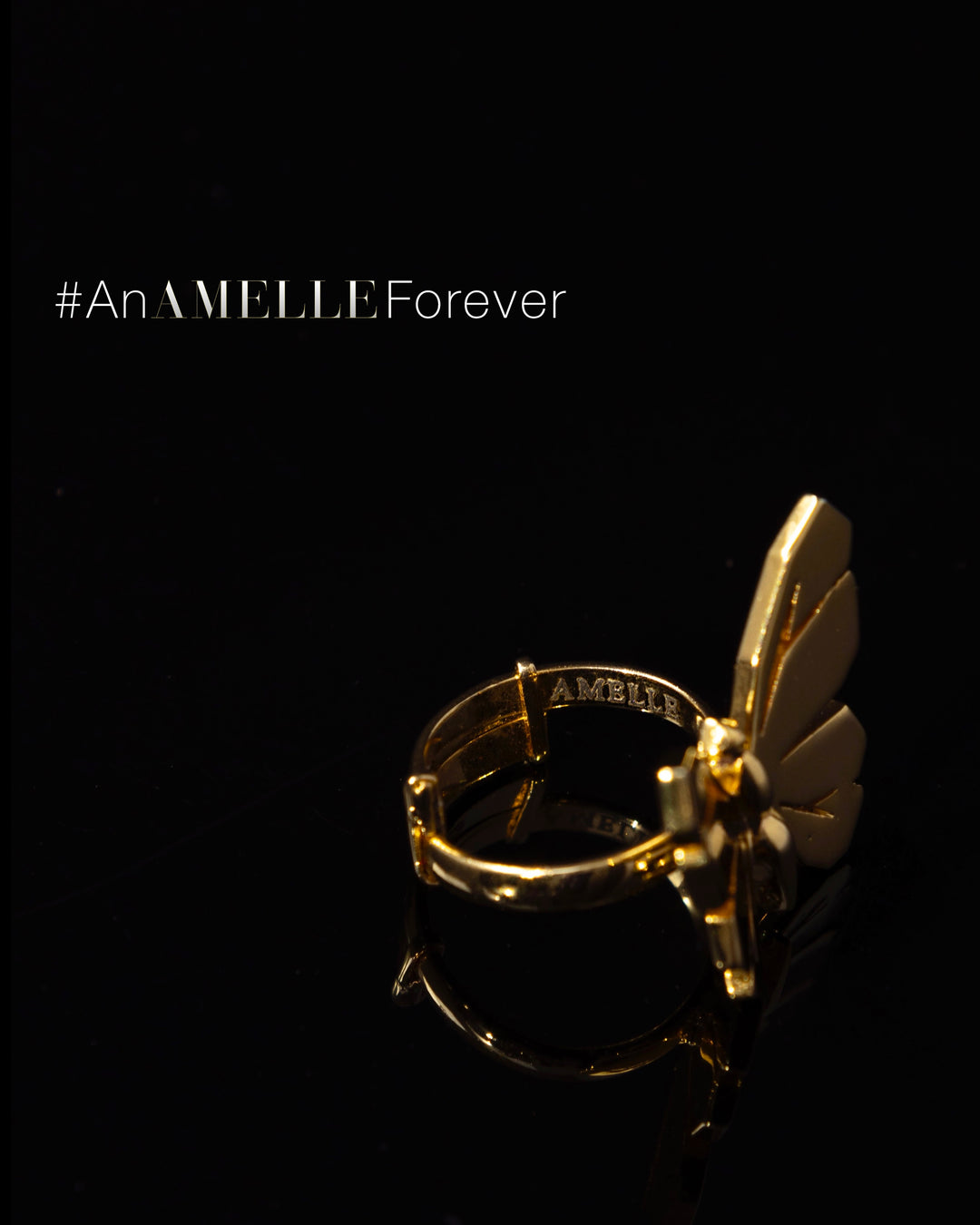 AMELLE Logo Ring 01 - Permanent Collection